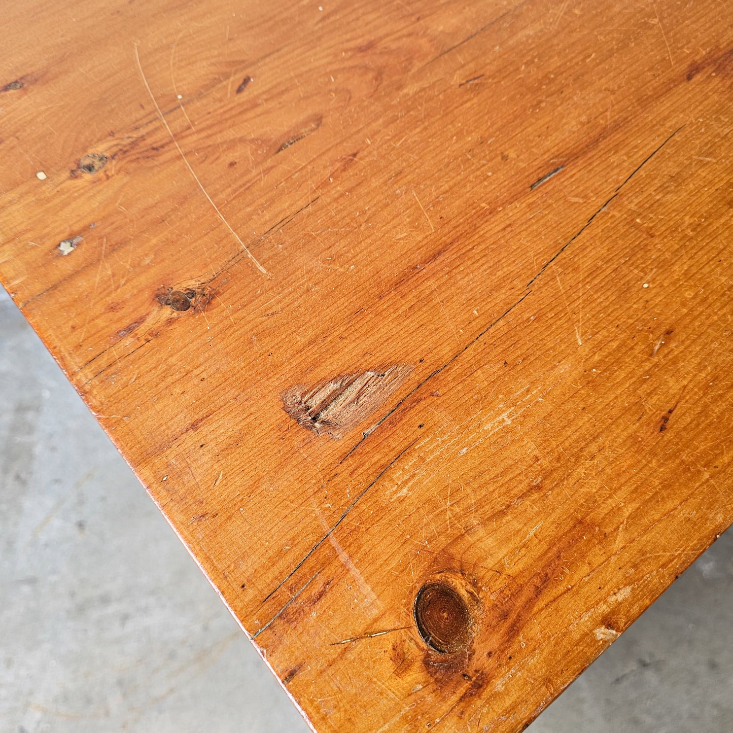 Antique English Pine Dresser - Circa 1870