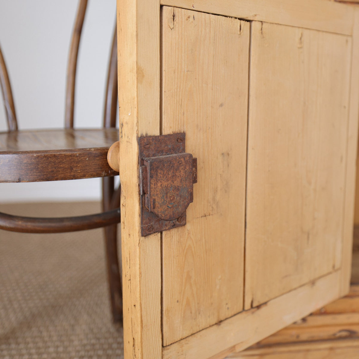 Antique English Pine Cupboard | c. Late 19th century