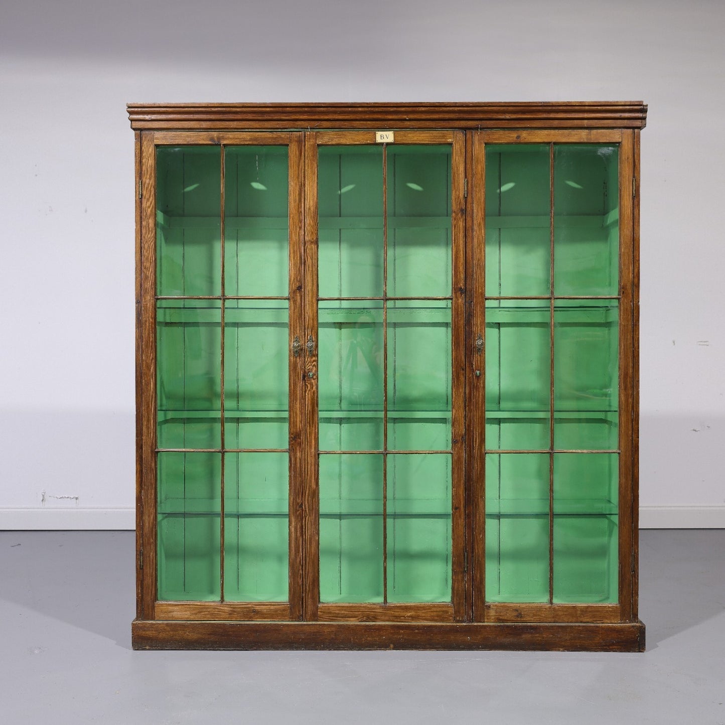 Matching Pair of Antique Glazed Display Cabinets | Circa 1860