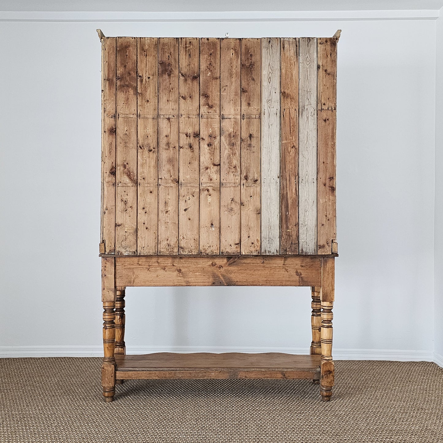 Antique English Pine Welsh Dresser - Circa 1890