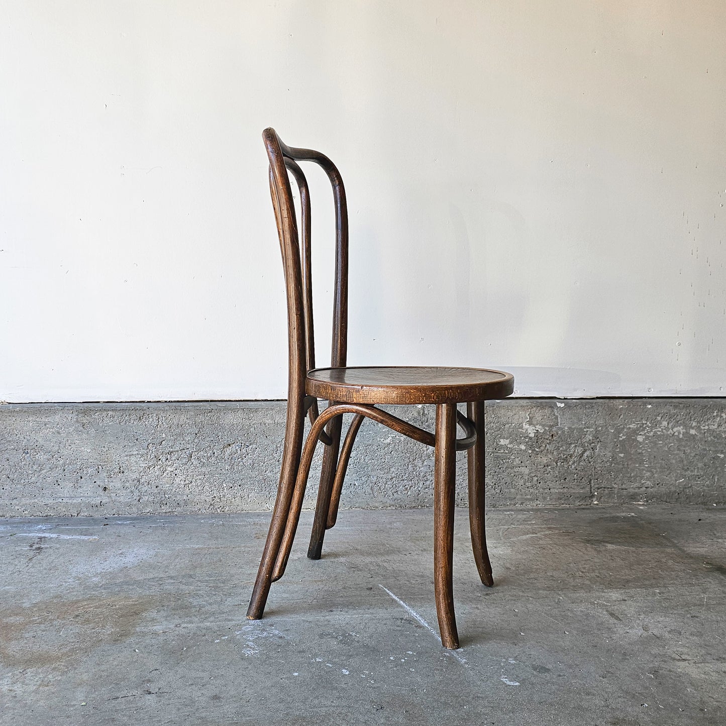 Vintage bentwood dining chairs - set of 6