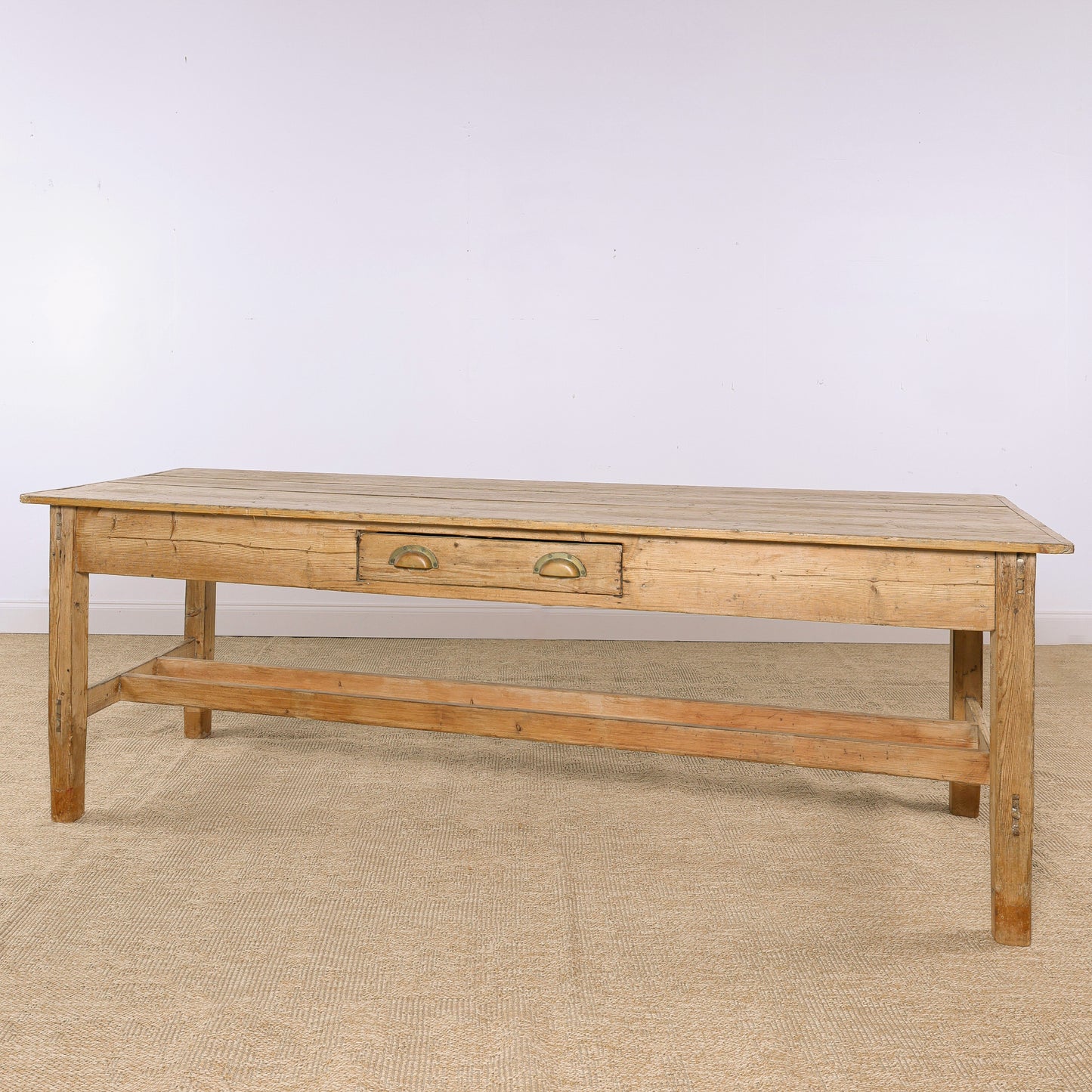 Antique Irish Pine Farmhouse Table | Circa 1870