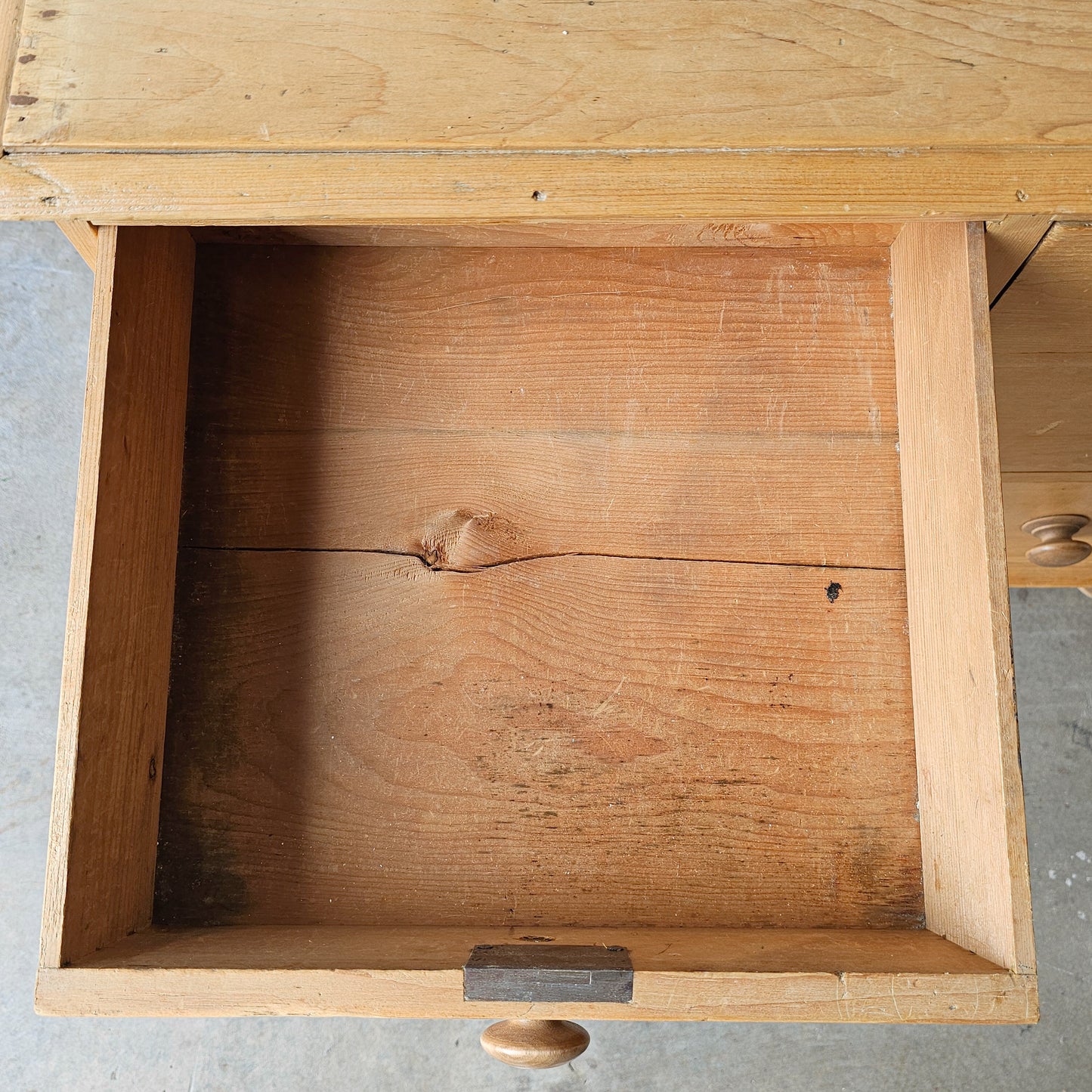 Petite Antique Pine Chest of Drawer/Nightstand - Circa 1860