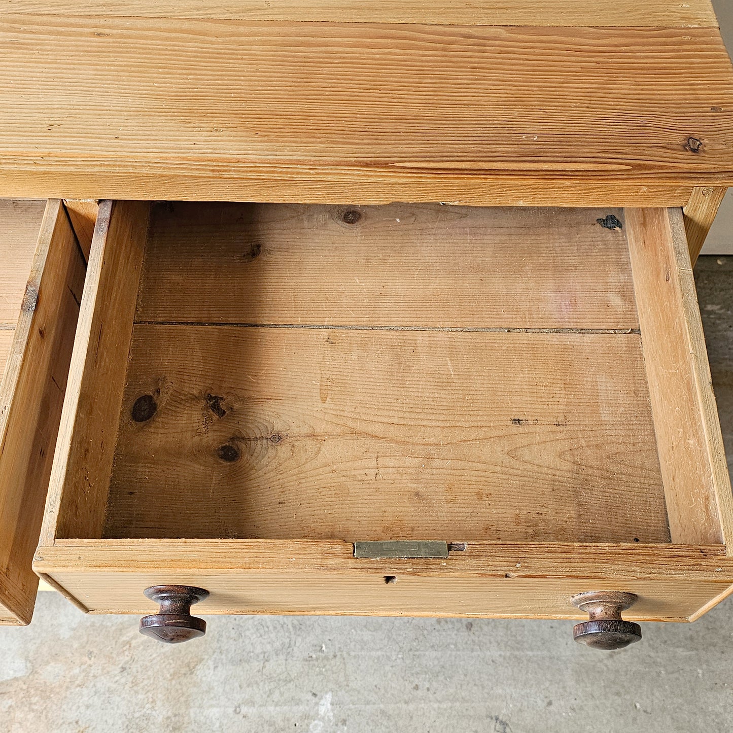 Antique Pine Chest of Drawers / Dresser - Circa 1870