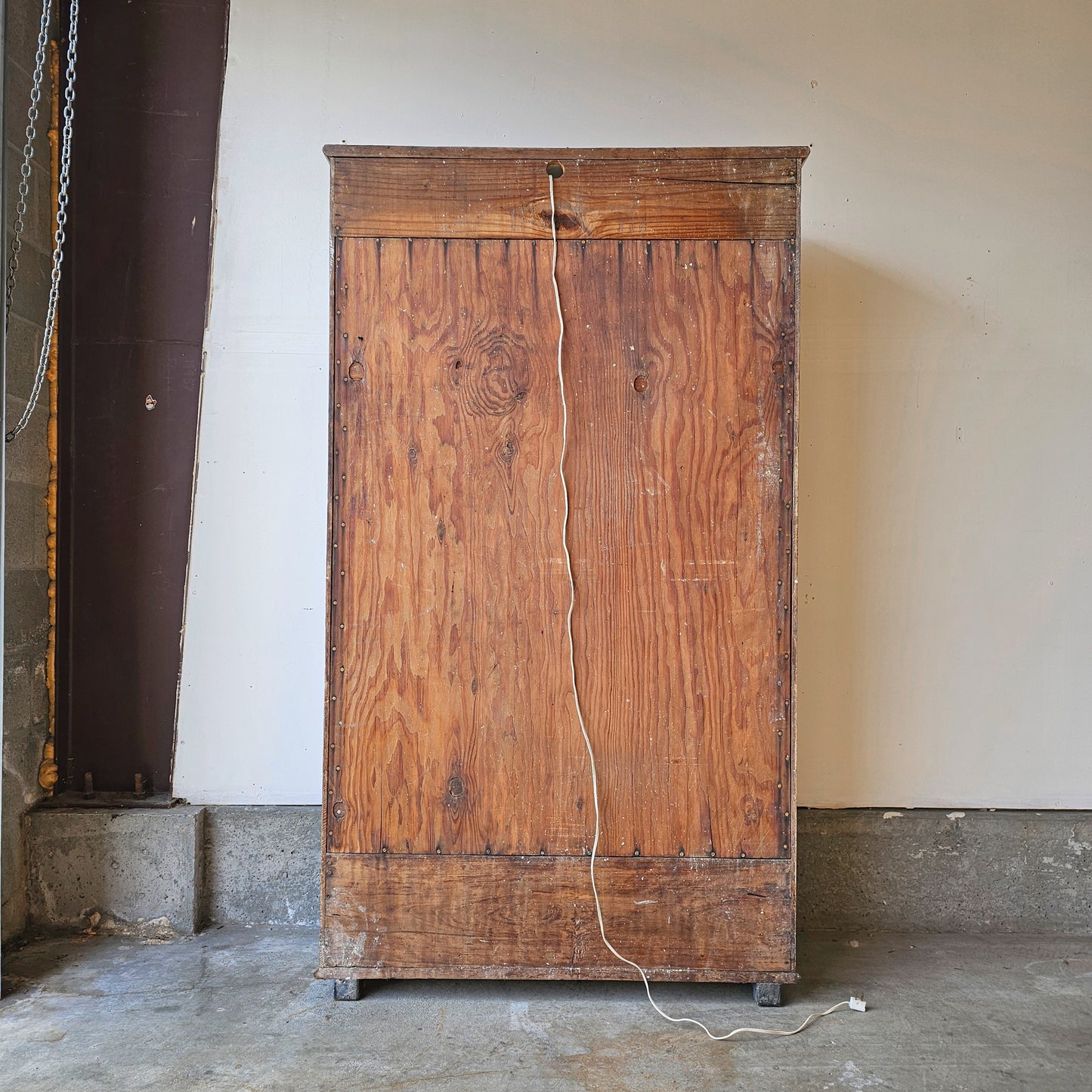 Antique Glass Door Display Cabinet | Early 20th Century