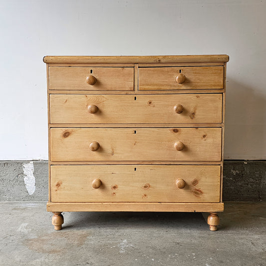 Antique English Pine Dresser - Circa 1870