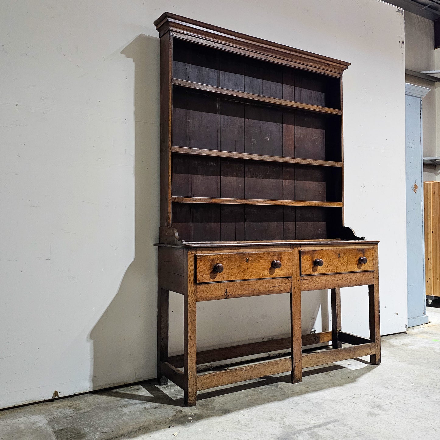 Antique Welsh Oak Dresser - 18th Century