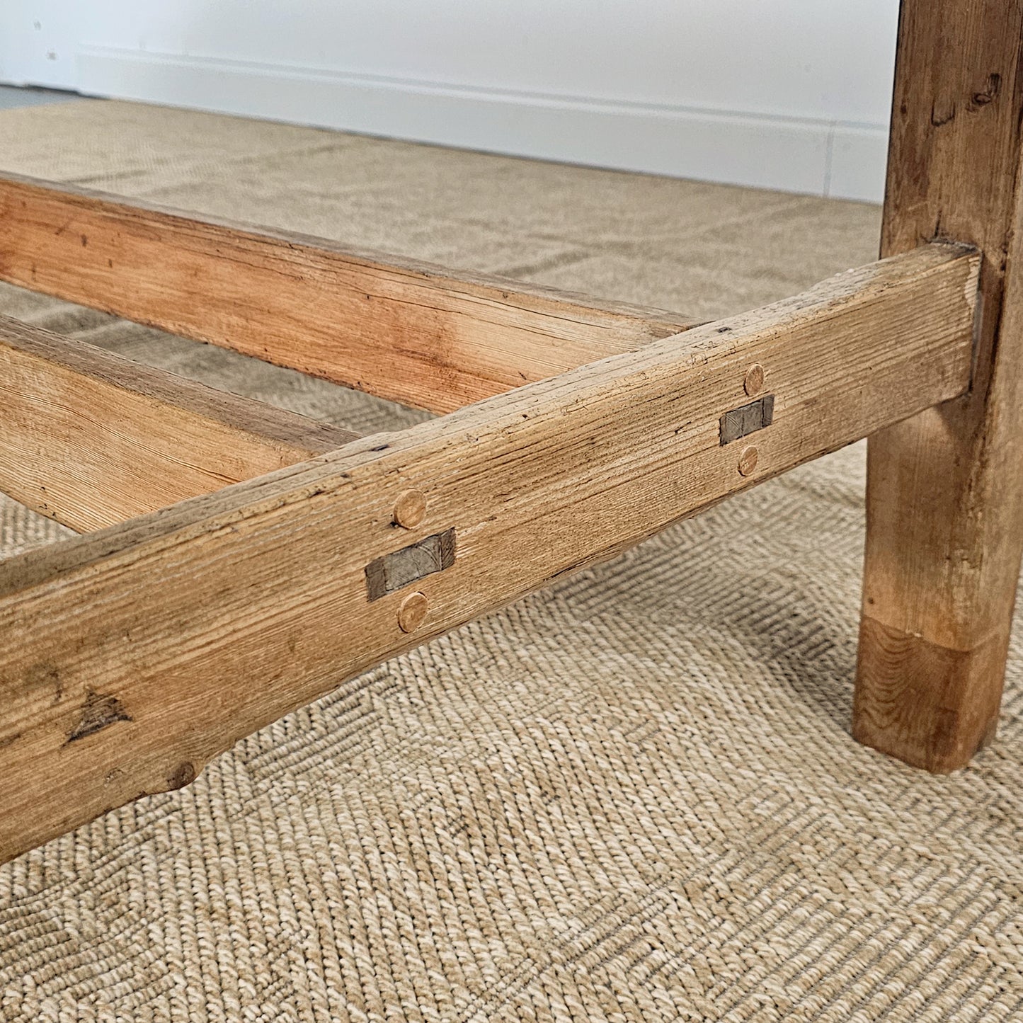 Antique Irish Pine Farmhouse Table | Circa 1870