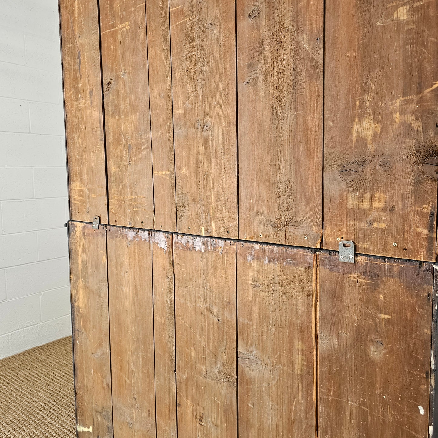 Antique English Painted Bookcase - Circa 1880