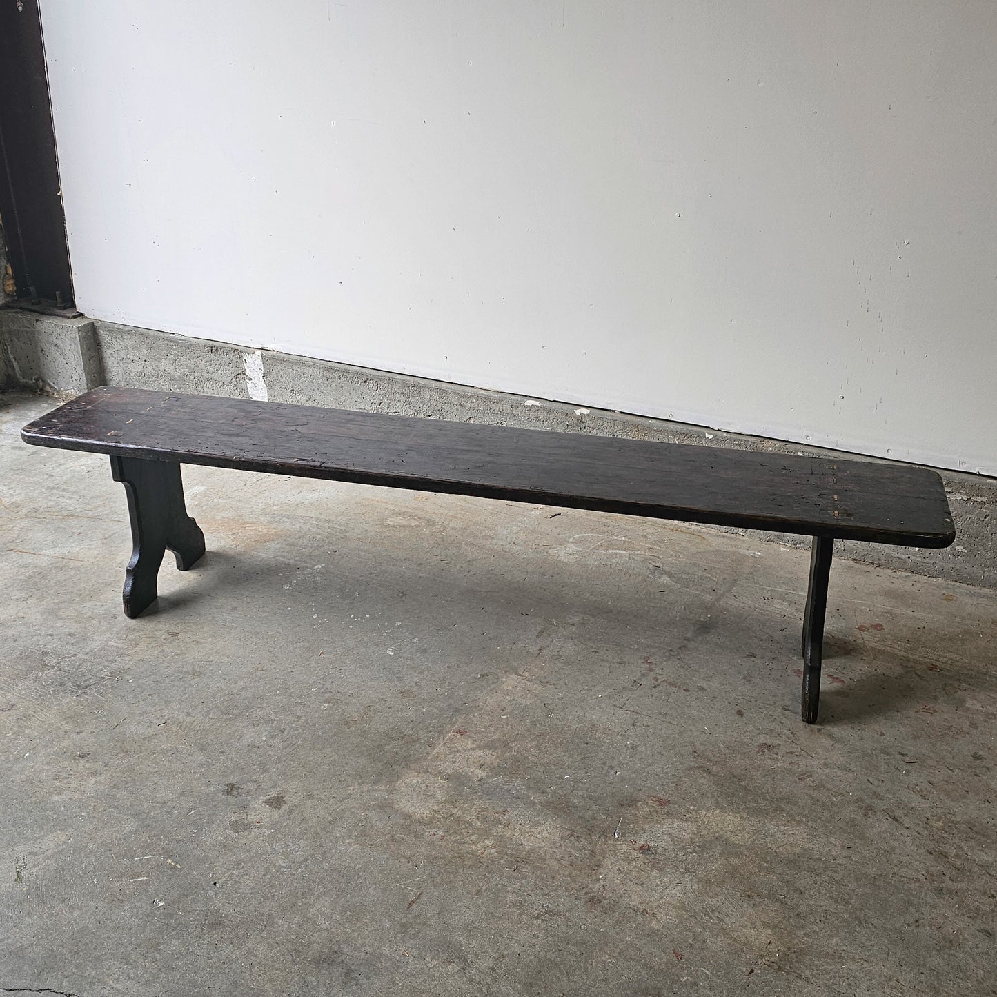 Antique Oak Bench - Circa 1910