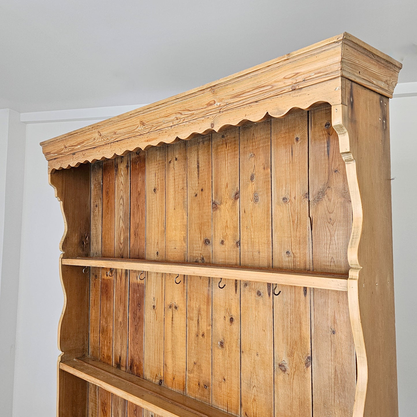 Antique English Pine Welsh Dresser - Circa 1890