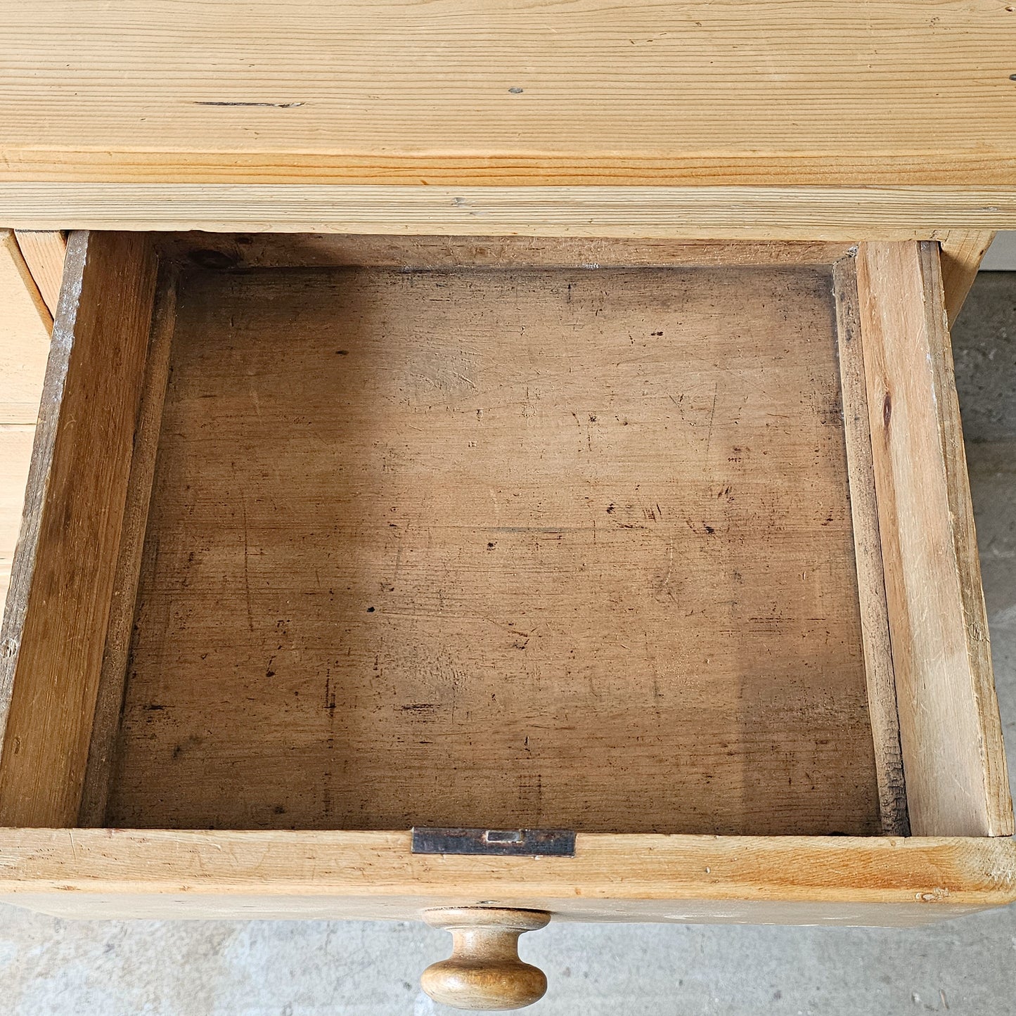 Antique English Pine Dresser - Circa 1870