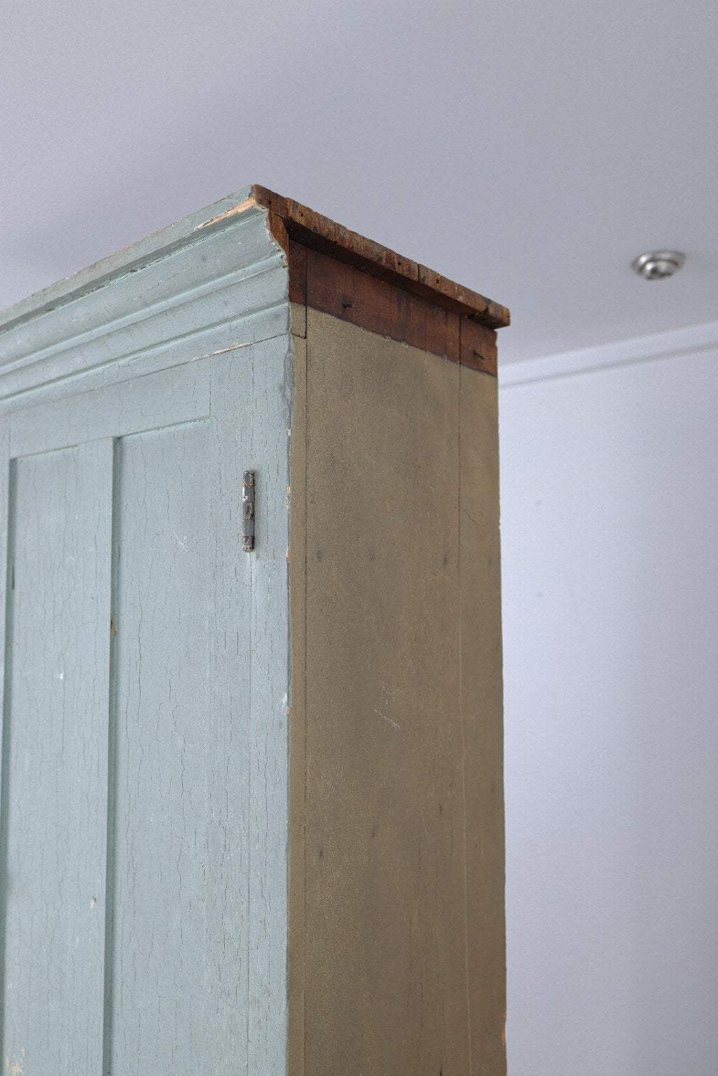 Primitive Painted Farm Cabinet