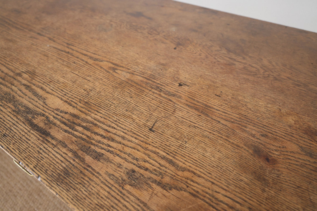 Antique Oak Library Table/Desk | C. 1900-1920