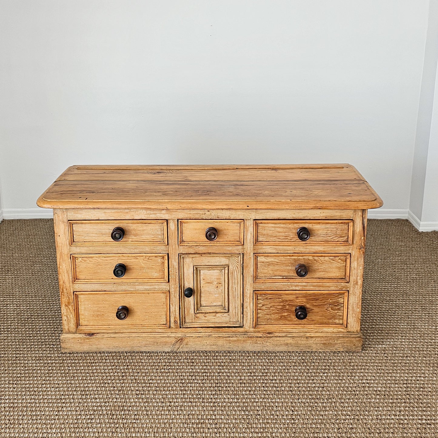 Antique English Pine Sideboard | Circa 1880