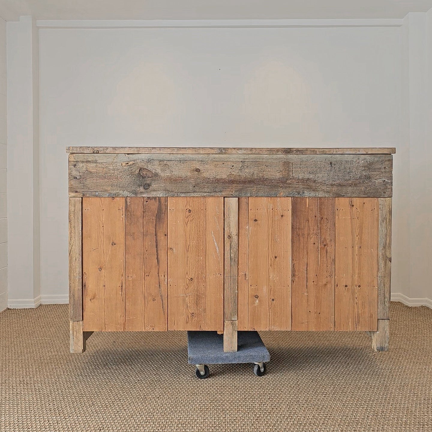 Antique English Pine Sideboard - Circa 1870