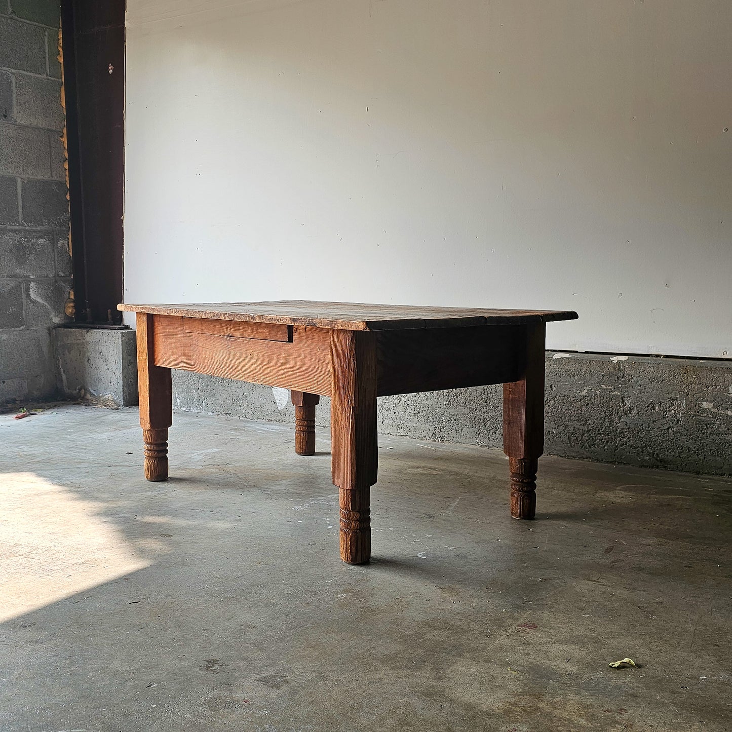 Antique farmhouse coffee table