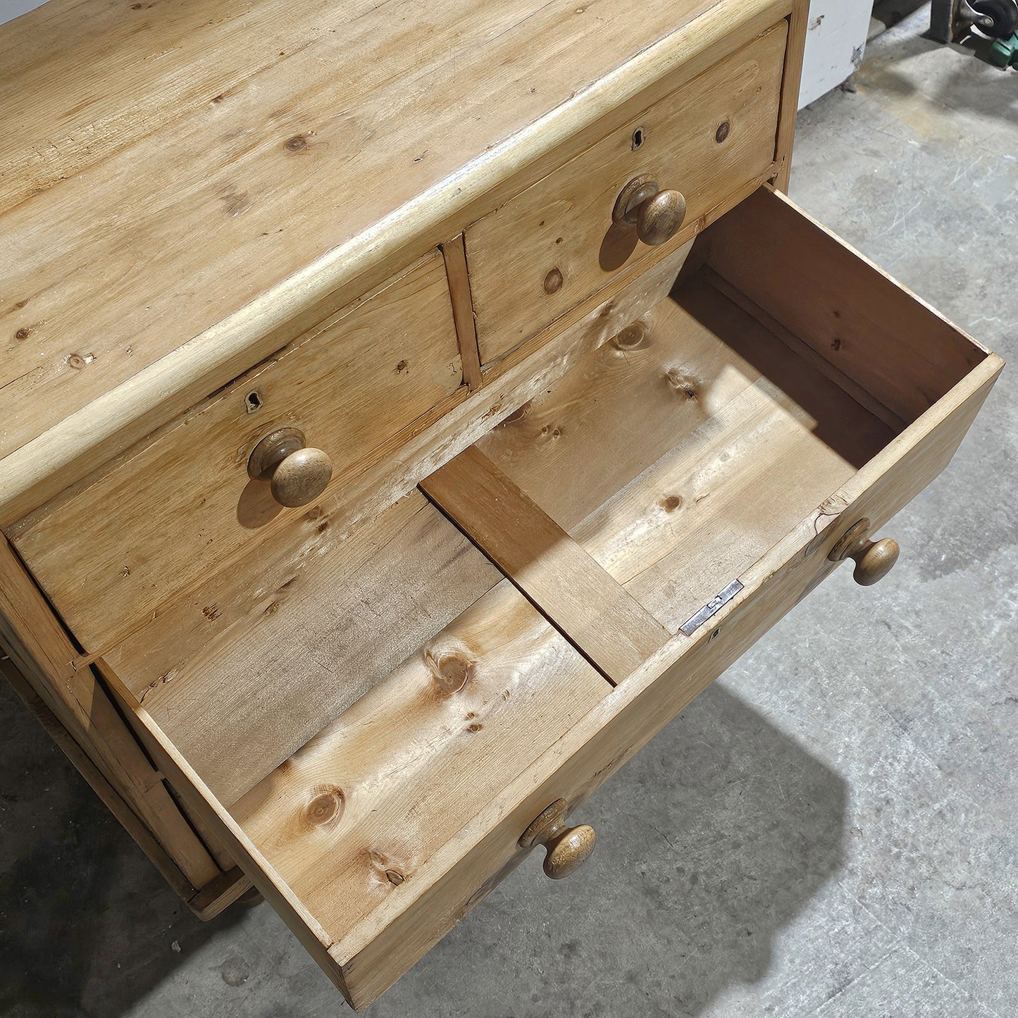 Antique English Pine Petite Dresser or Nightstand - Circa 1870