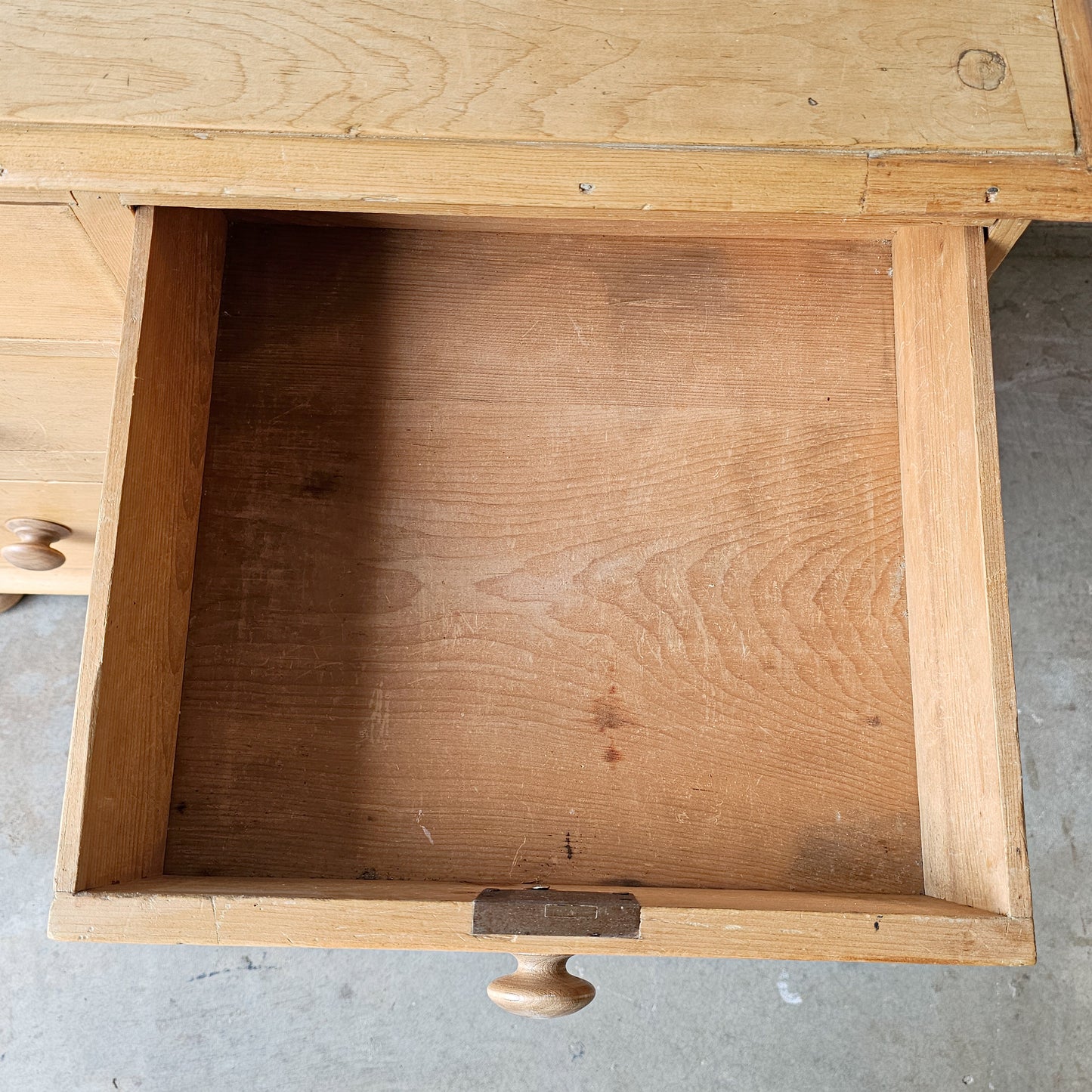 Petite Antique Pine Chest of Drawer/Nightstand - Circa 1860