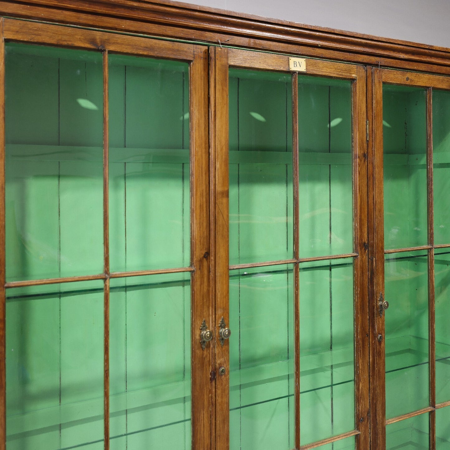 Matching Pair of Antique Glazed Display Cabinets | Circa 1860