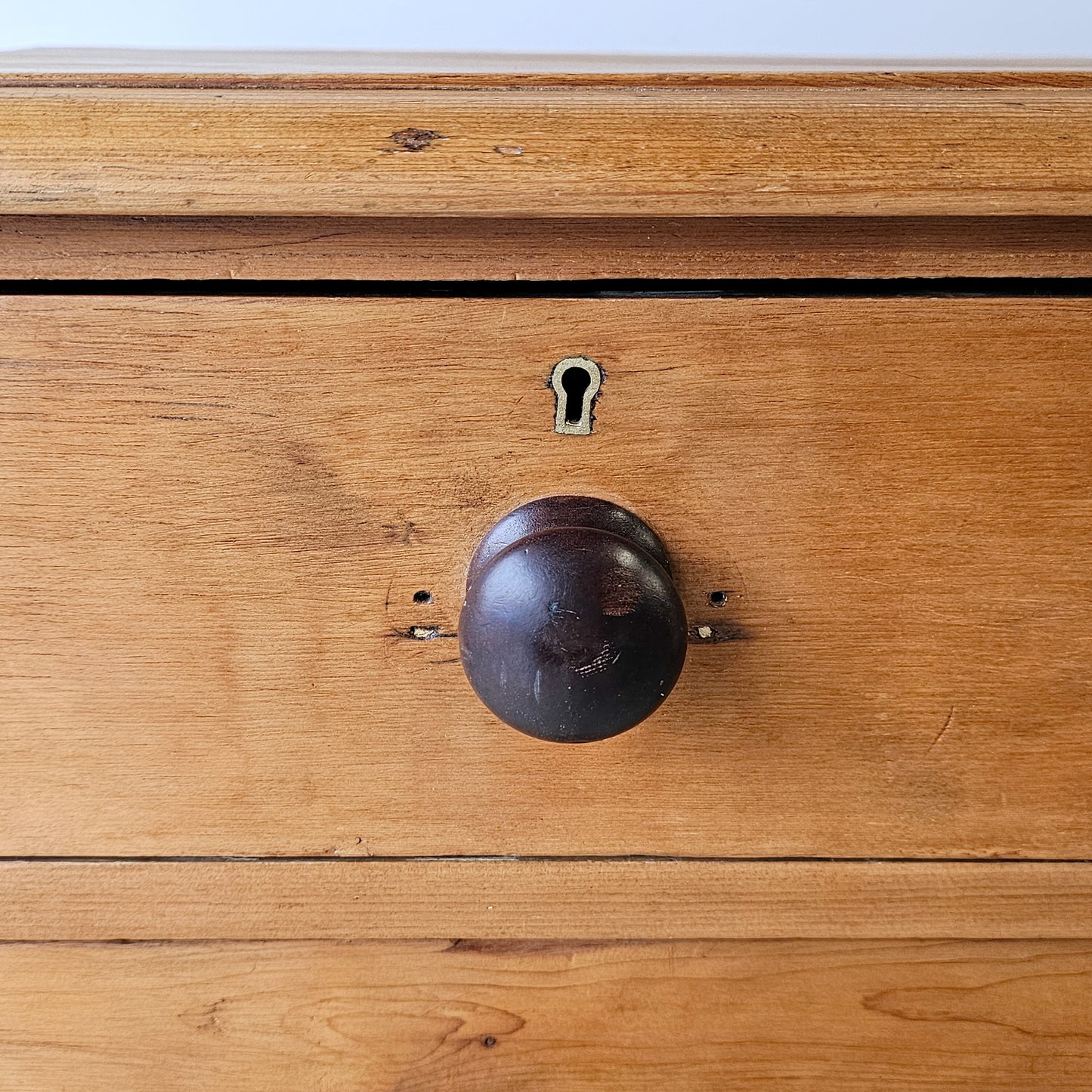 Antique English Pine Dresser - Circa 1880