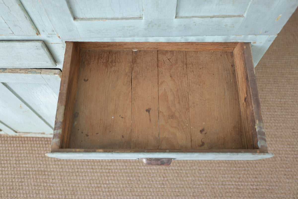 Primitive Painted Farm Cabinet