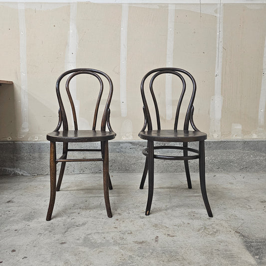 Bentwood dining chairs- set of 2