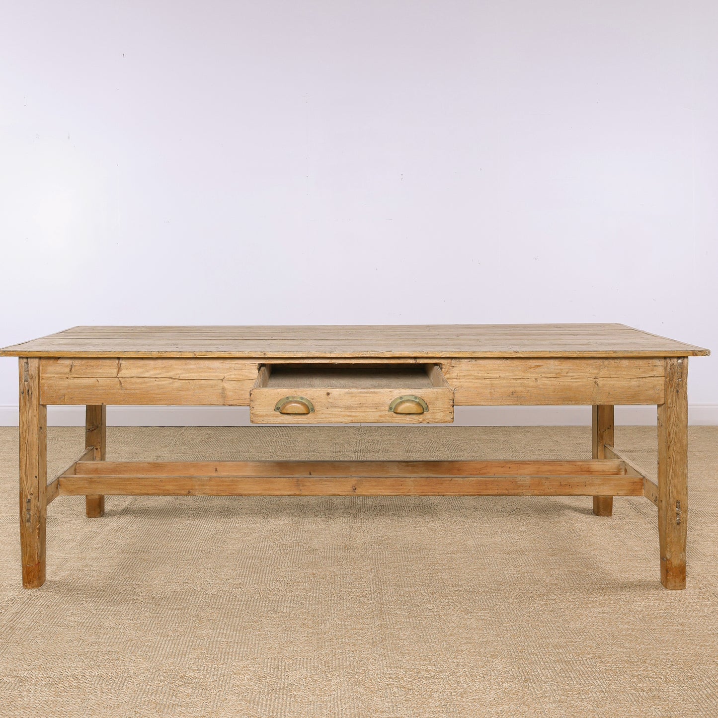 Antique Irish Pine Farmhouse Table | Circa 1870