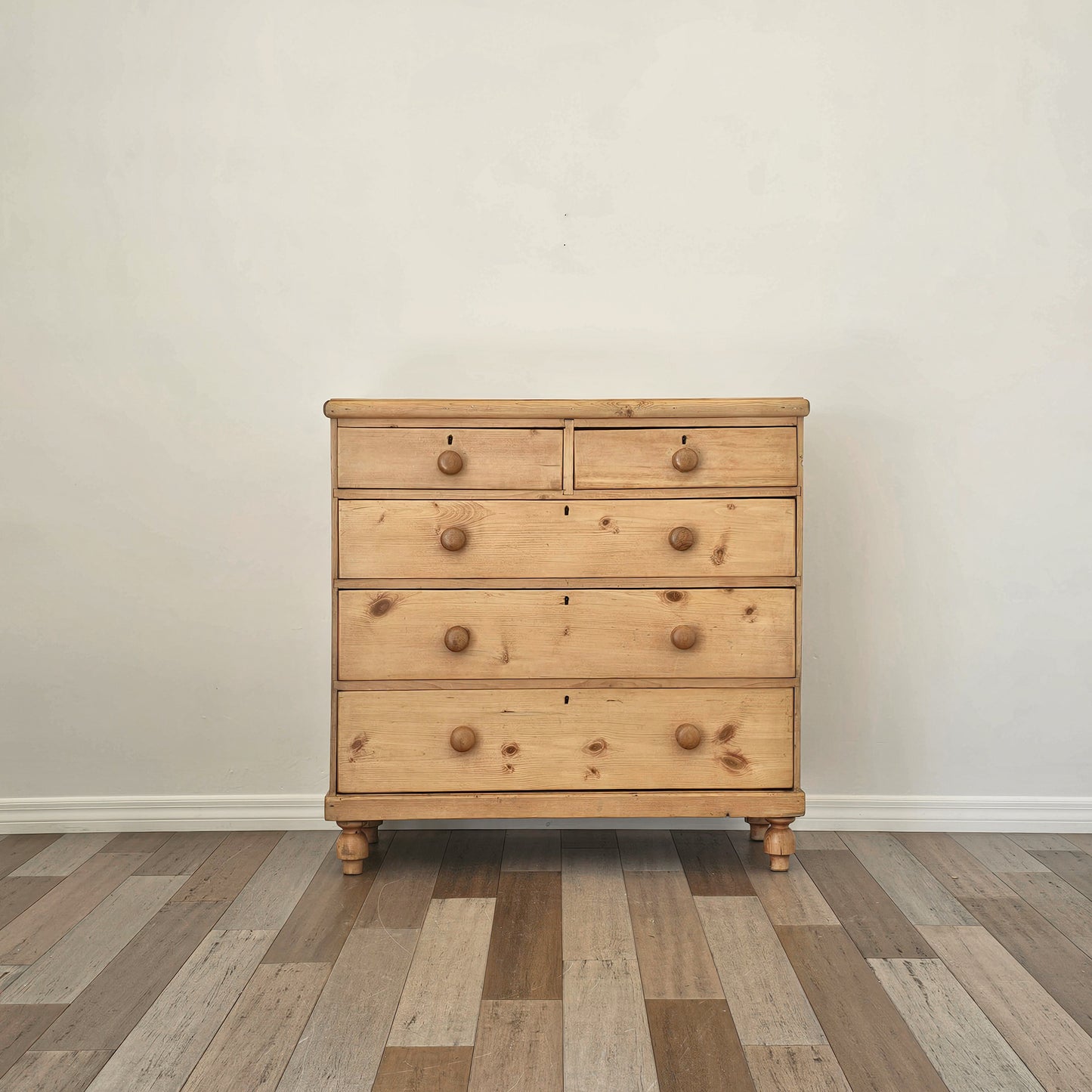 Antique English Pine Dresser - Circa 1870