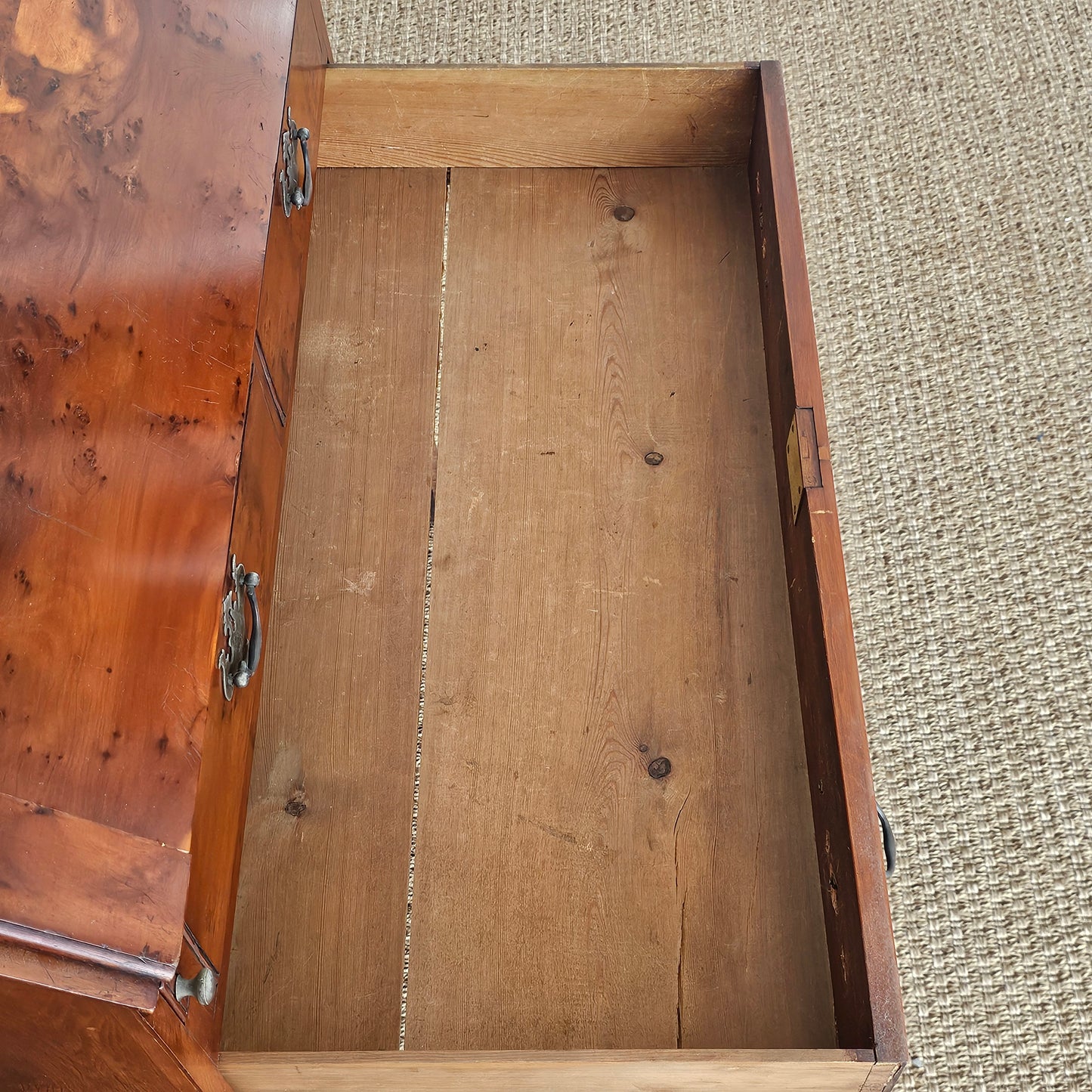 Antique English Secretary Bookcase | Georgian Revival | Circa 1900–1930